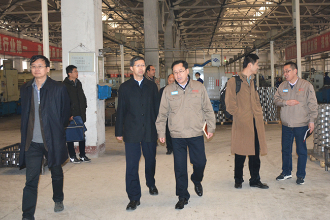 天水市副市长刘骁一行来我公司考察