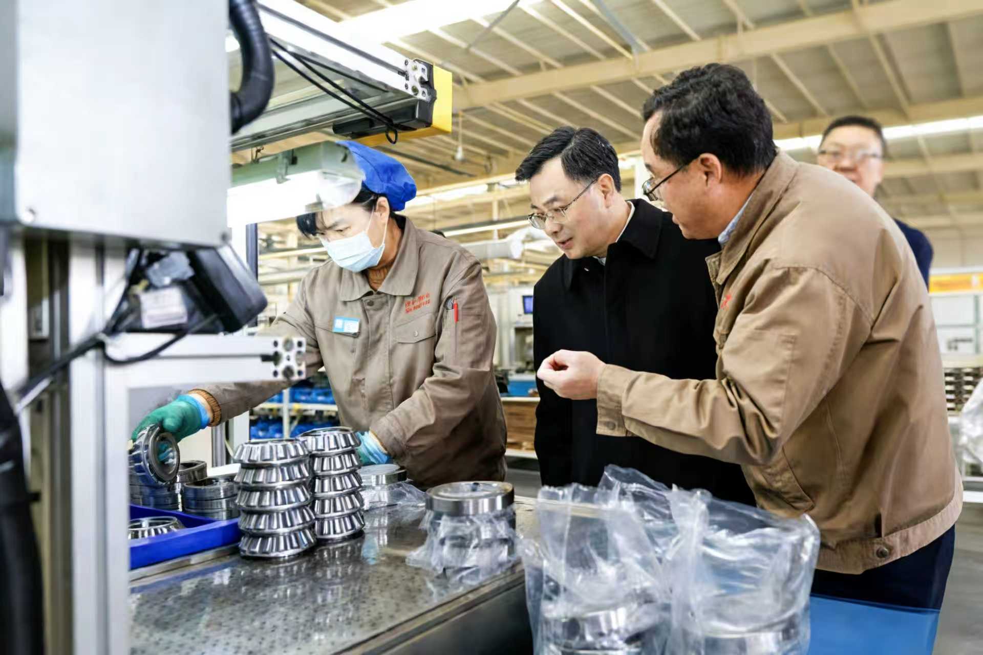 2024年2月6日省委书记、省人大常委会主任胡昌升来海林调研