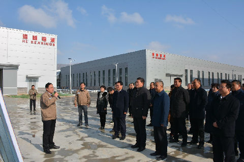 时任天水市长王军先后多次视察海林转型升级项目